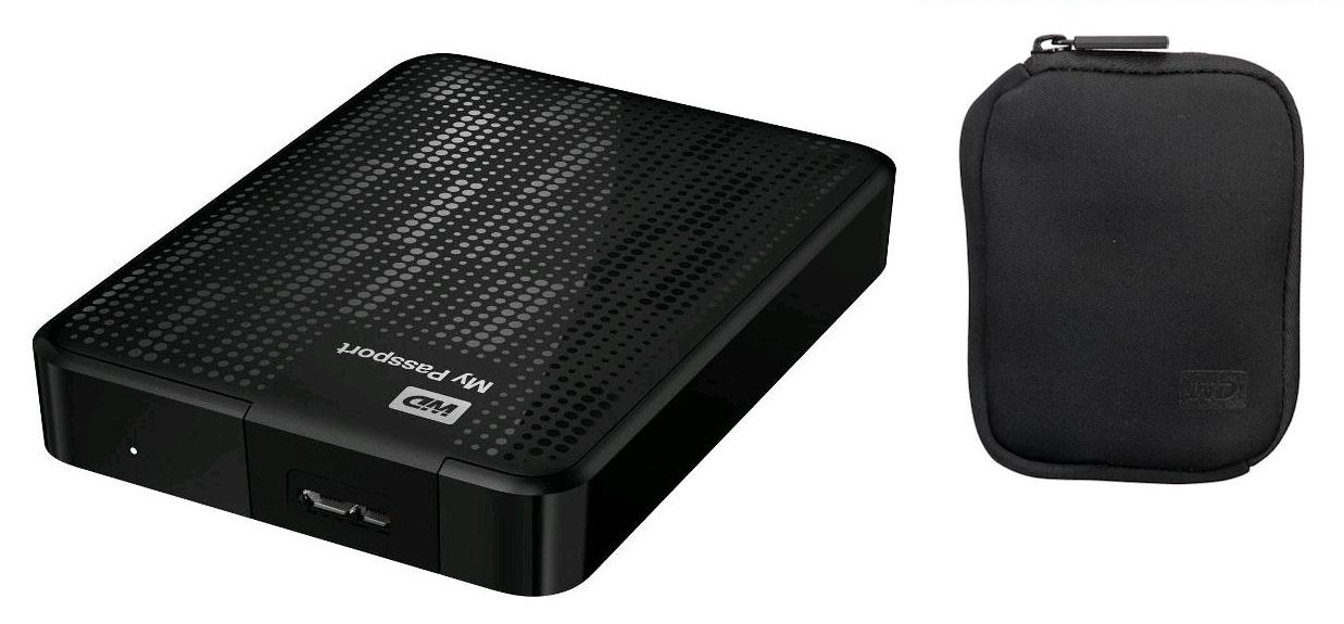 Dysk WD My Passport 1TB USB 3.0 + etui