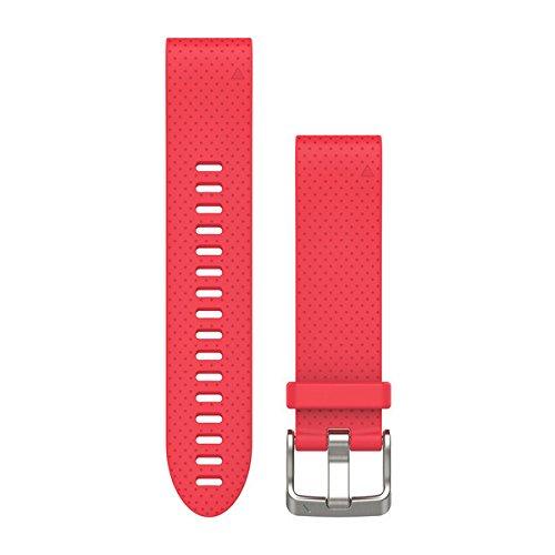 Garmin Pasek silikonowy Quick Fit 20mm Fenix 5S (różowy)