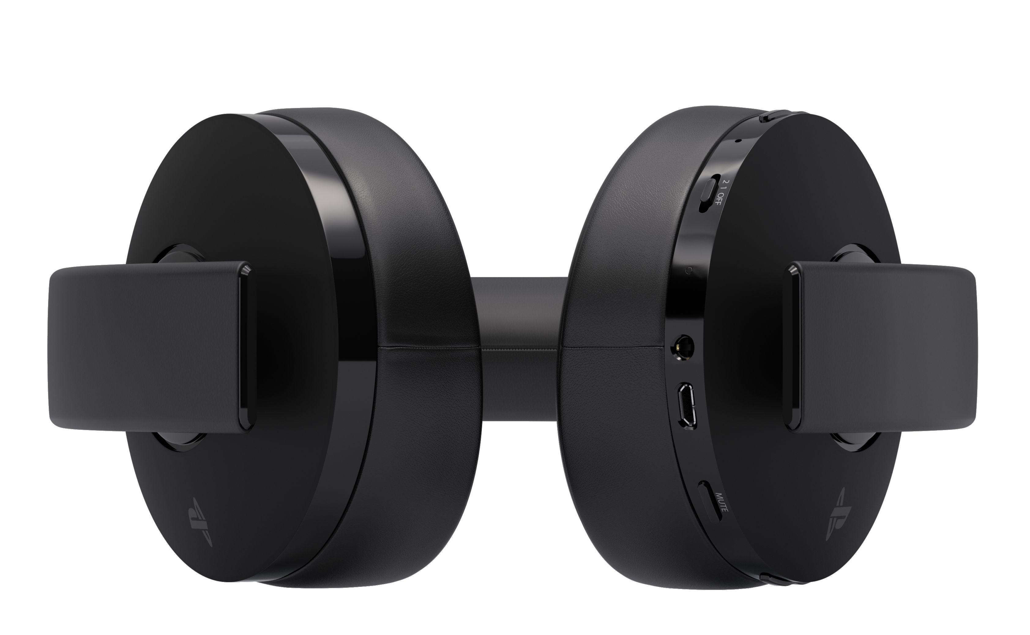 Słuchawki Sony PlayStation Wireless Headset Gold (czarny)
