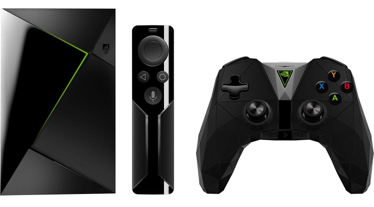 Odtwarzacz multimedialny NVIDIA SHIELD TV Z PILOTEM I PADEM