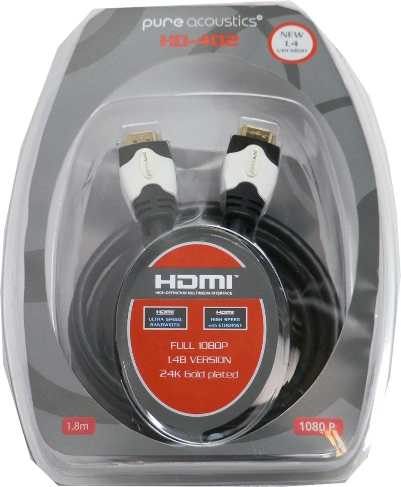 Kabel HDMI Pure Acoustics HD-402+ film "102 Dalmatyńczyki"