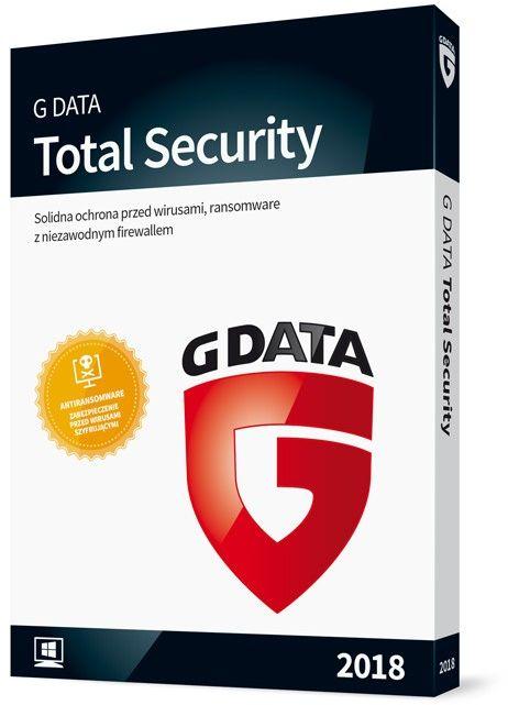 G Data Total Security 2018 1PC/12m-cy BOX