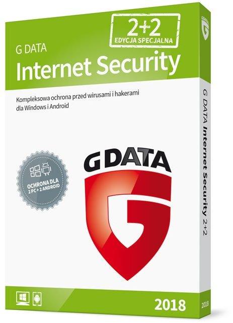 G Data Internet Security 2018 2PC+2Android/20m-cy BOX