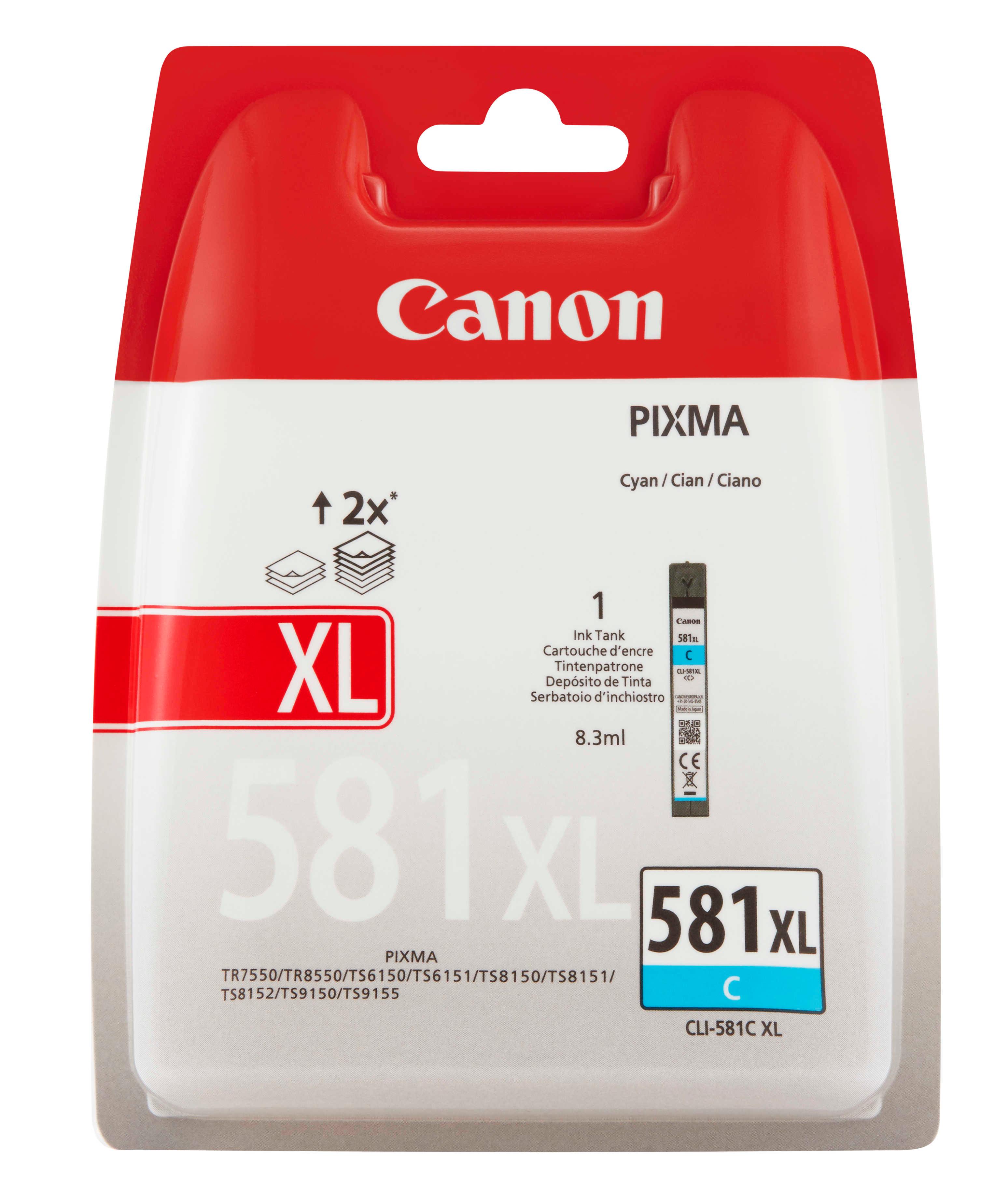 Tusz Canon CLI-581XL C BL SEC