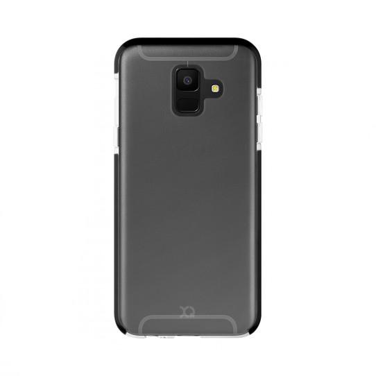 Xqisit Mitico Bumper Samsung Galaxy A6 2018 (przezroczysty-czarny)