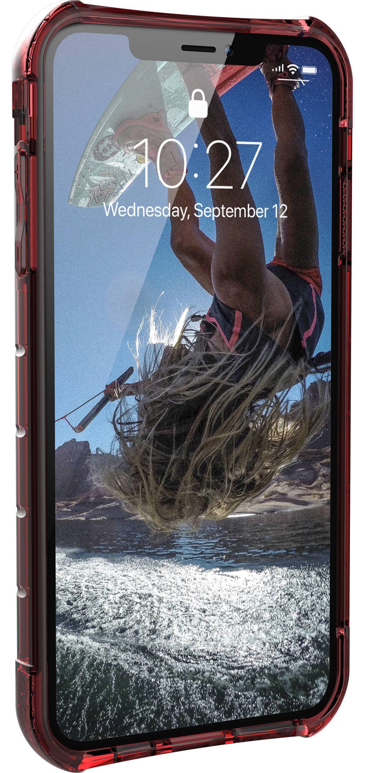 Etui UAG Plyo Case do iPhone Xs Max (przezroczysty-czerwony)
