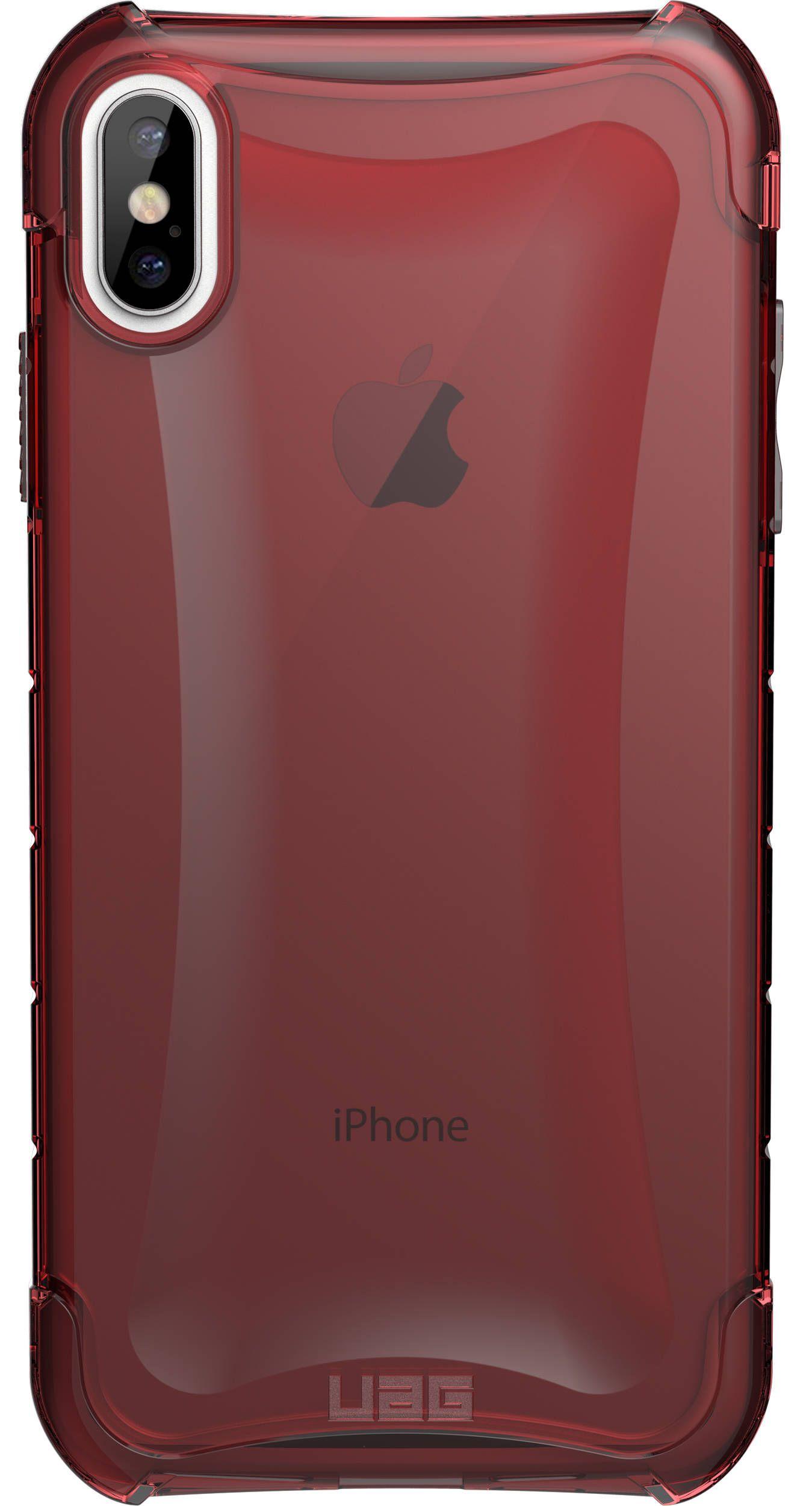 Etui UAG Plyo Case do iPhone Xs Max (przezroczysty-czerwony)