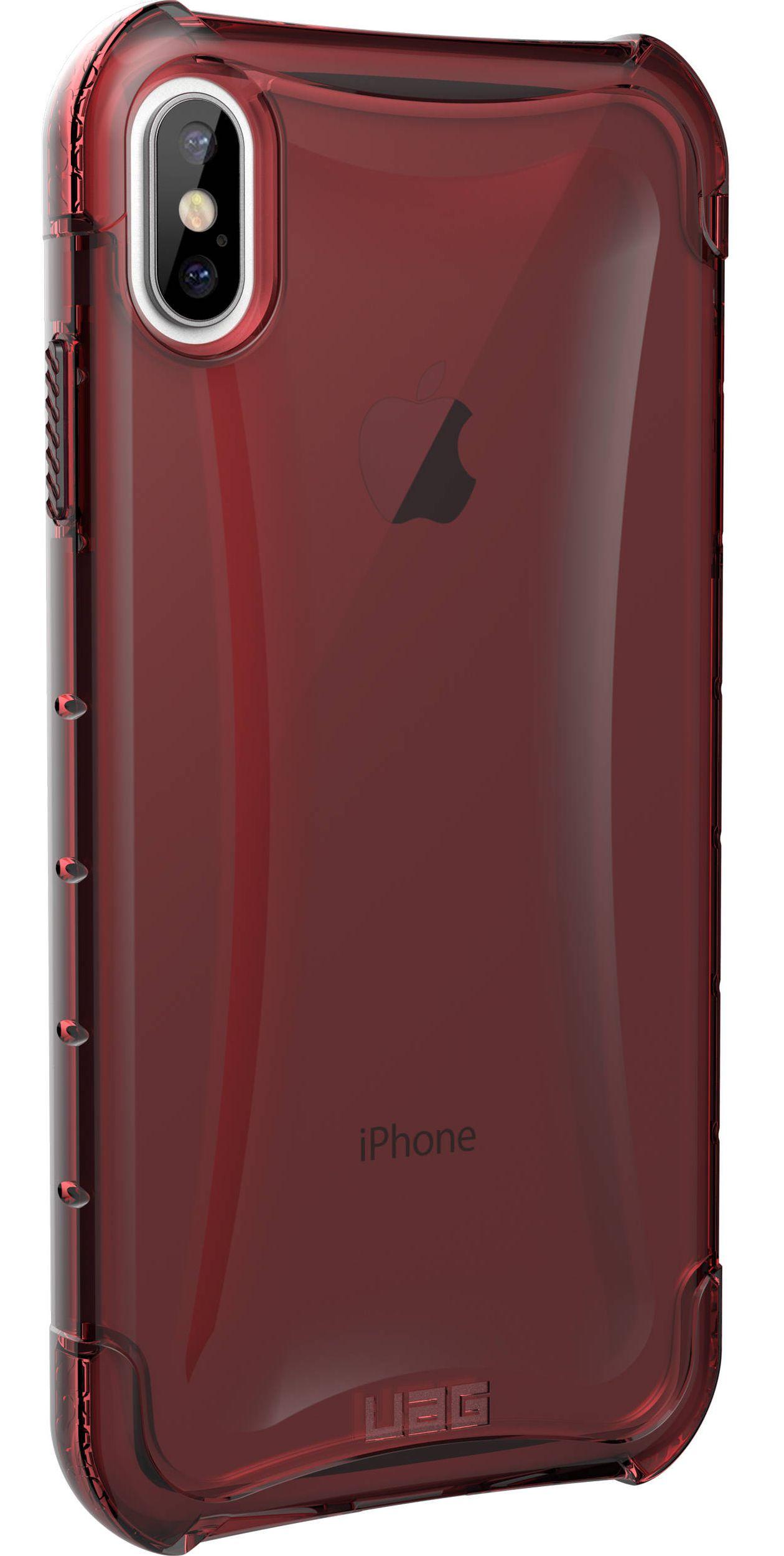 Etui UAG Plyo Case do iPhone Xs Max (przezroczysty-czerwony)