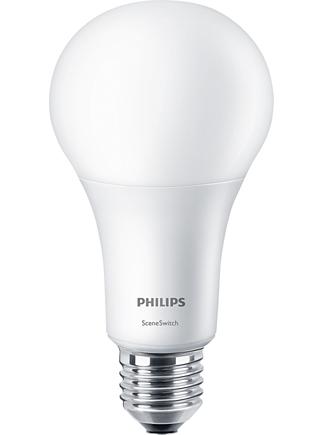 Philips LED Scene Switch (100 W) A67 E27 WW FR ND 1BC/6