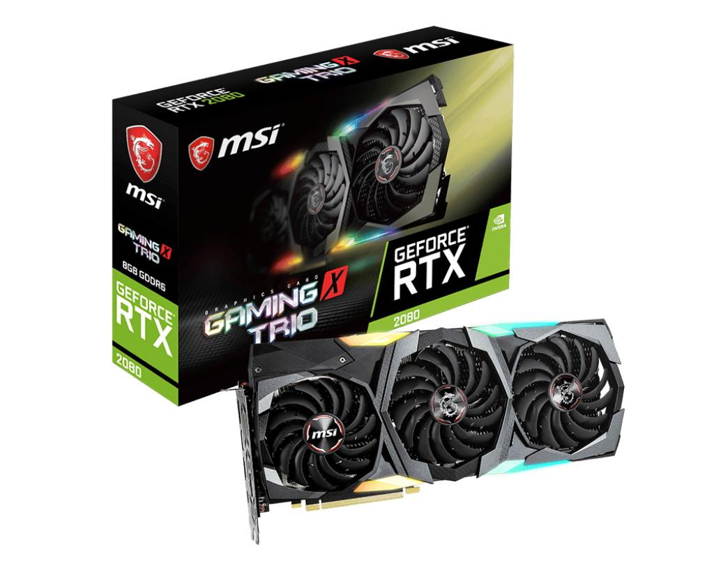 MSI GeForce RTX 2080 GAMING X TRIO 8GB GDDR6