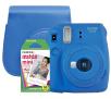 Aparat Fujifilm Instax mini 9 + etui + wkład Instax mini 10 (niebieski)