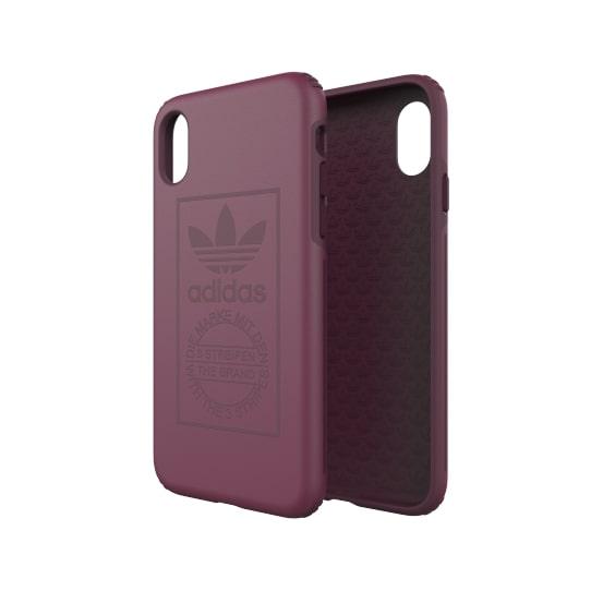 Etui Adidas Hard Cover iPhone X (czerwony)