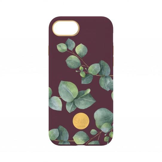 Etui Flavr Studio Wine Eucalyptus do iPhone 6/6s/7/8 (kolorowy)