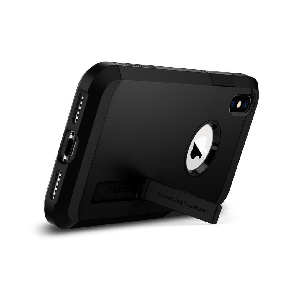 Etui Spigen Tough Armor 065CS25130 do iPhone Xs Max (czarny)