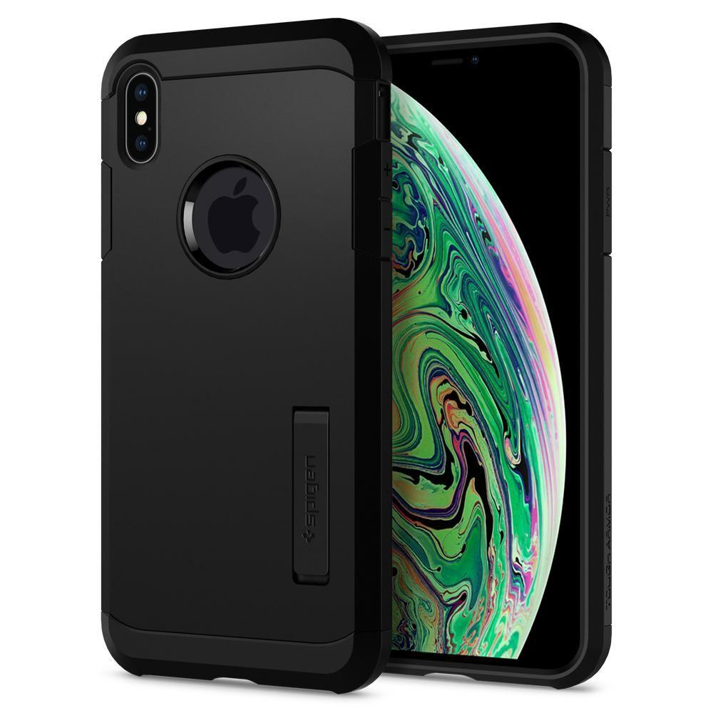 Etui Spigen Tough Armor 065CS25130 do iPhone Xs Max (czarny)