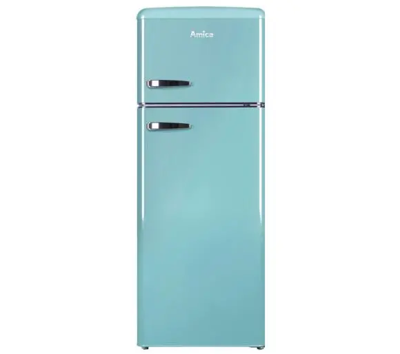 Холодильник Amica KGC15632T 144 см Світло-блакитний