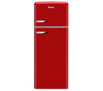 Lodówka Amica KGC15630R 144cm Czerwony