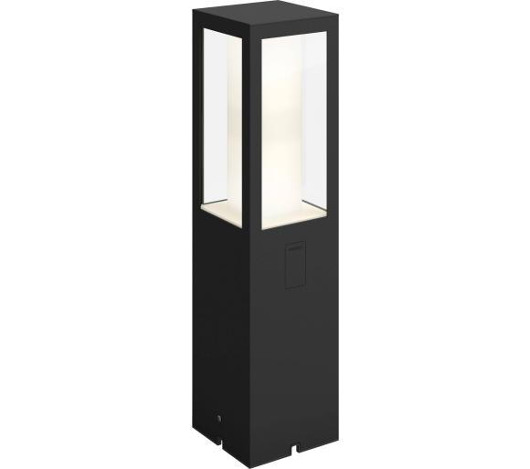 zewnętrzna latarnia Philips Impress Hue Outdoor Pedestal Light Black 17434/30/P7