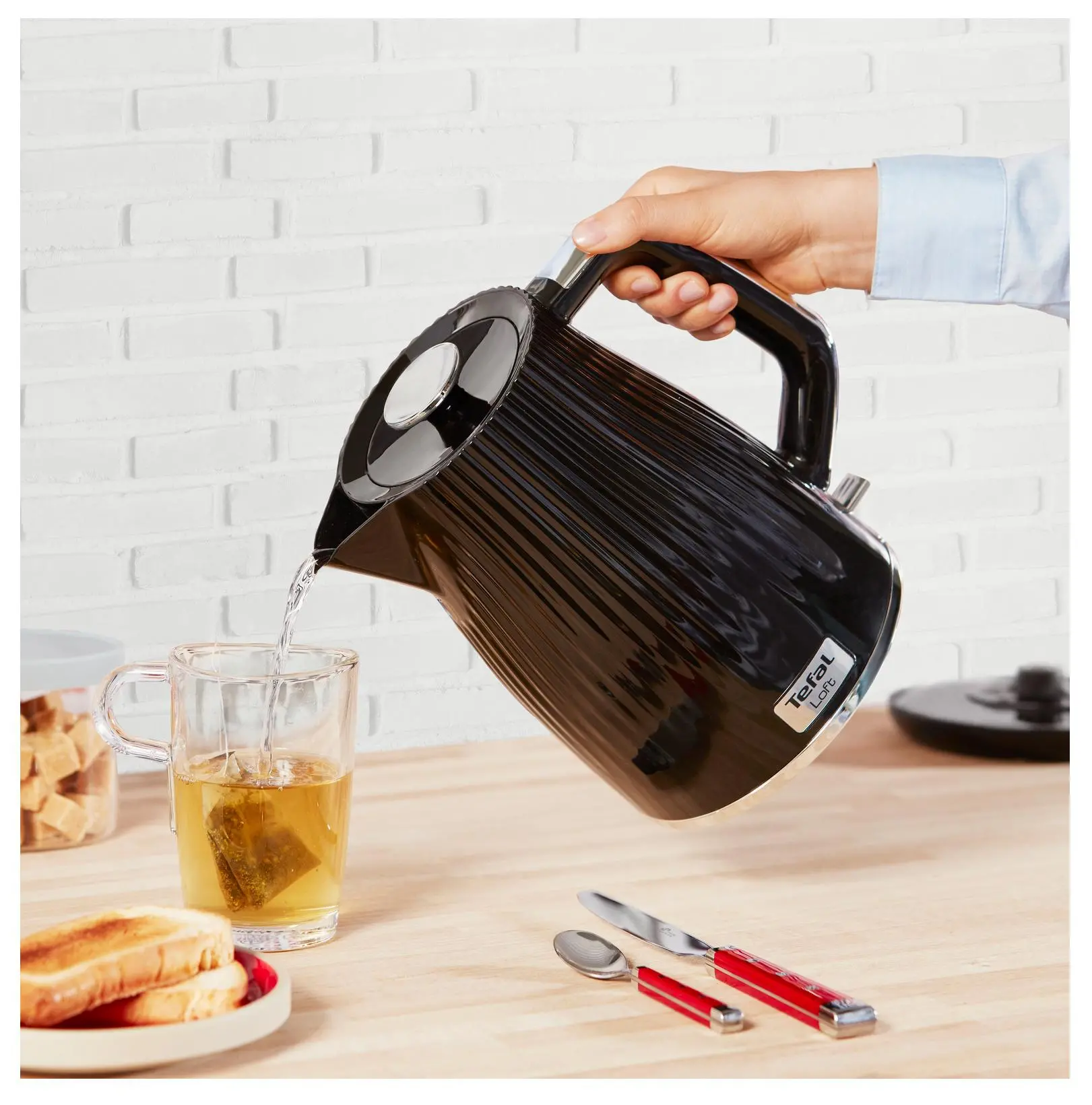 Czajnik Tefal LOFT KO250830 Czarny 1,7l 2400W