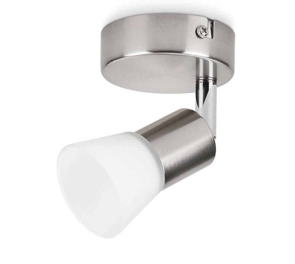 Philips Decagon single spot nickel 1x4.3W 230V 50250/17/E1