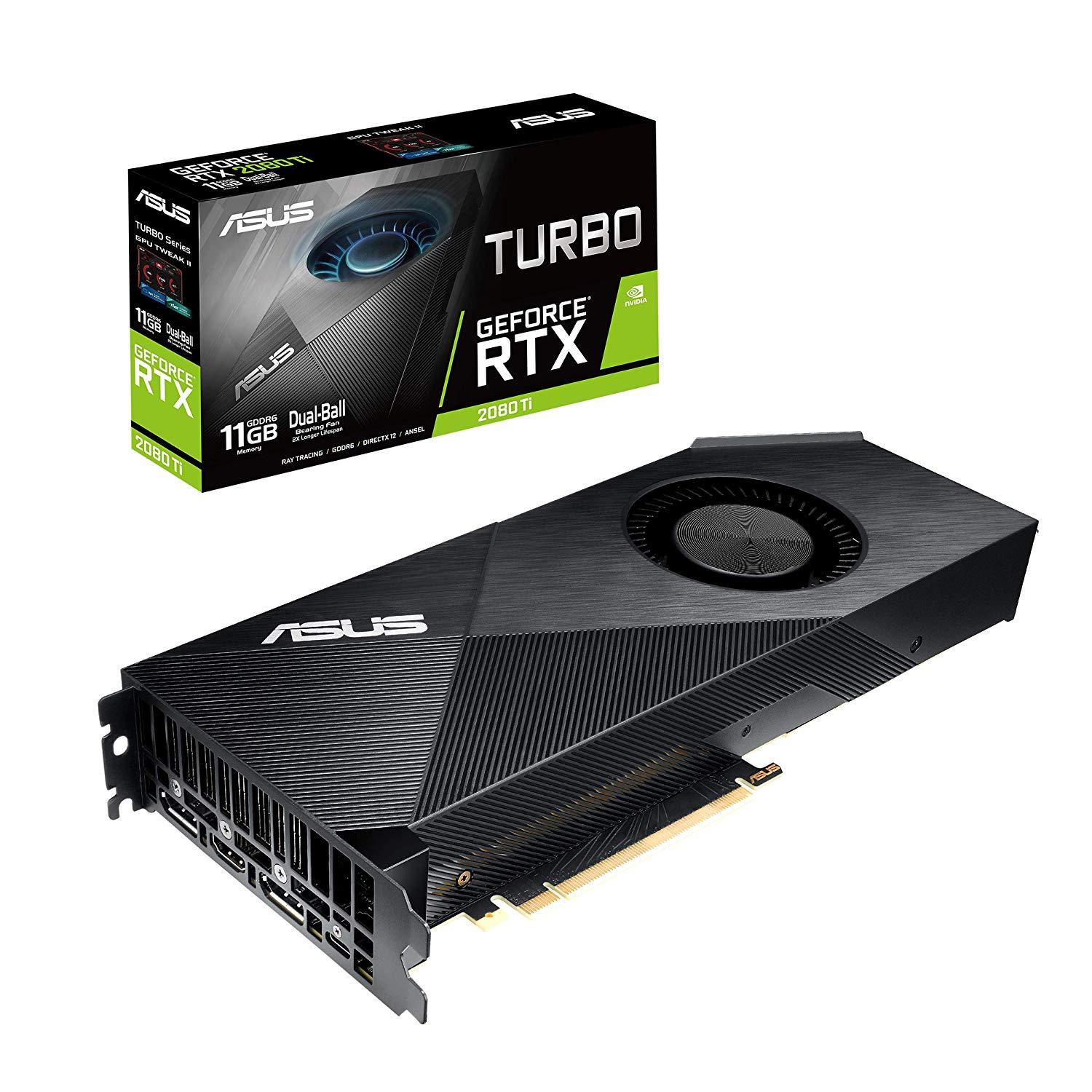 ASUS Turbo GeForce RTX 2080 Ti 11GB GDDR6 352bit