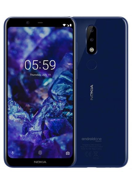 Smartfon Nokia 5.1 Plus TA-1105 (niebieski)