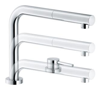 Bateria Franke Active Window Pull-Out Chrom