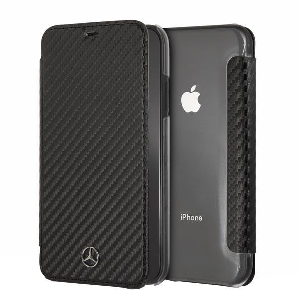 Etui Mercedes-Benz MEFLBKI61CFBK iPhone Xr (czarny)