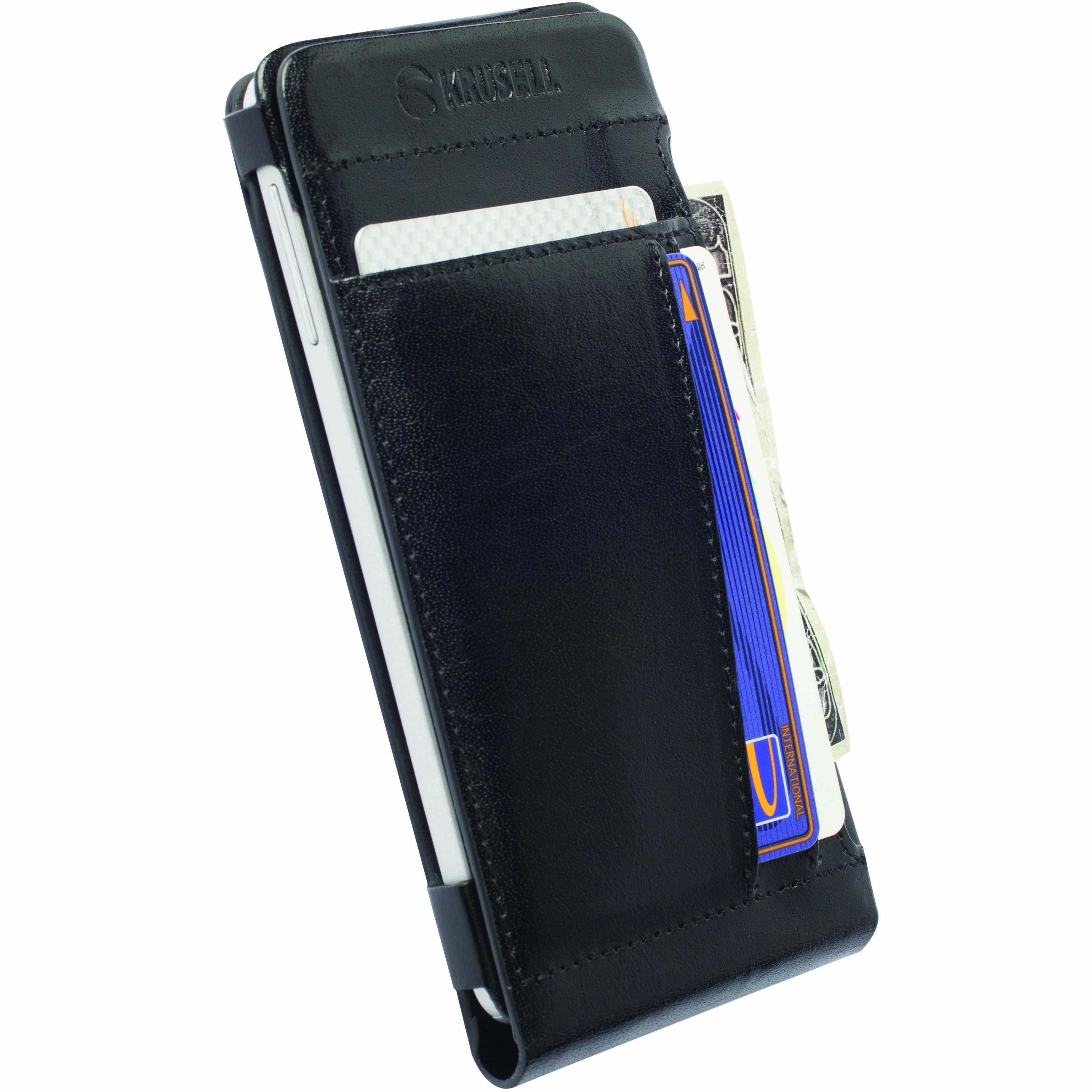 Krusell Kalmar WalletCase Samsung Galaxy S6 Edge (czarny)