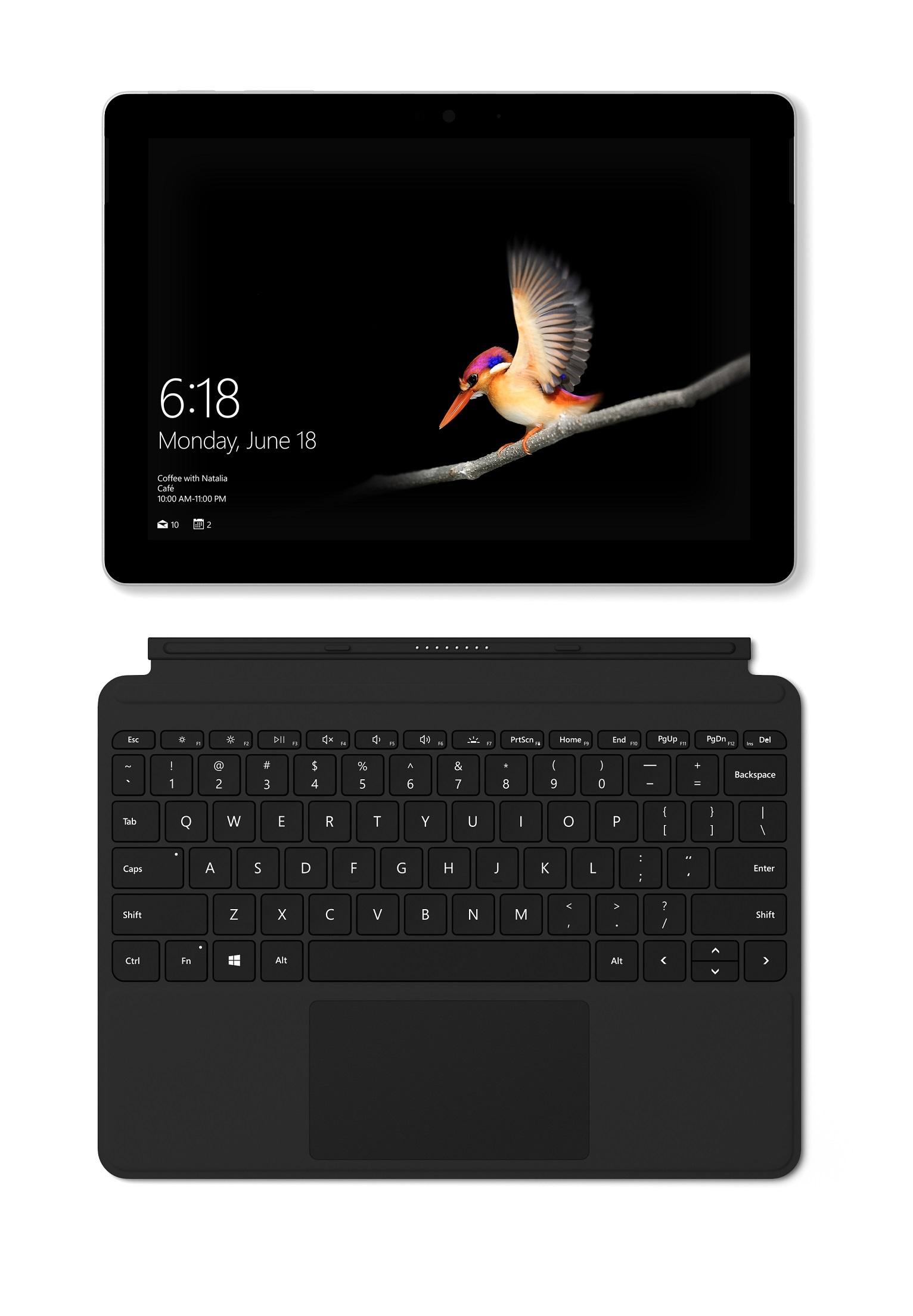 Microsoft Surface Go 10" Intel® Pentium™ Gold 4415Y 4GB RAM 64GB Dysk SSD Win10 S + klawiatura