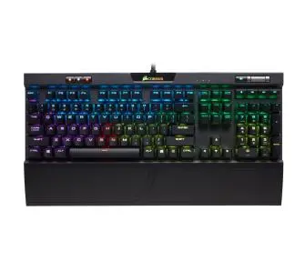 Klawiatura mechaniczna Corsair K70 RGB MK.2 Cherry MX Silent Czarny