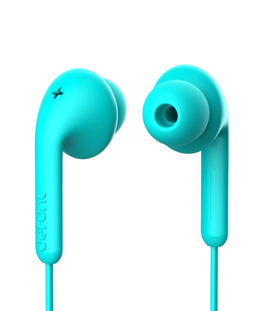 Słuchawki przewodowe DeFunc Earbud Basic Music (niebieski)
