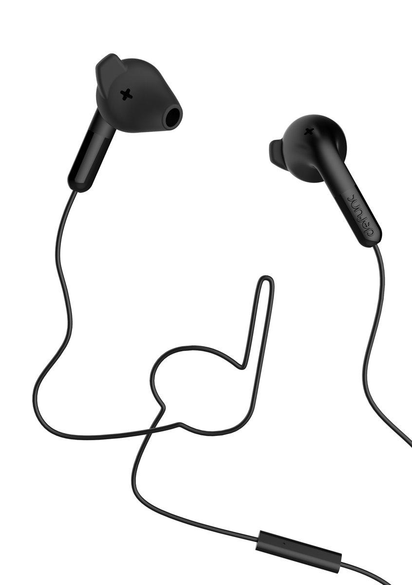 Słuchawki przewodowe DeFunc Earbud GO Hybrid (czarny)