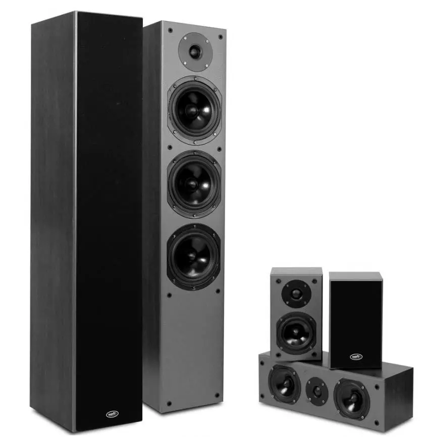 Zestaw kina Yamaha MusicCast RX-V485 Czarny, Prism Audio Falcon HT500 Czarny