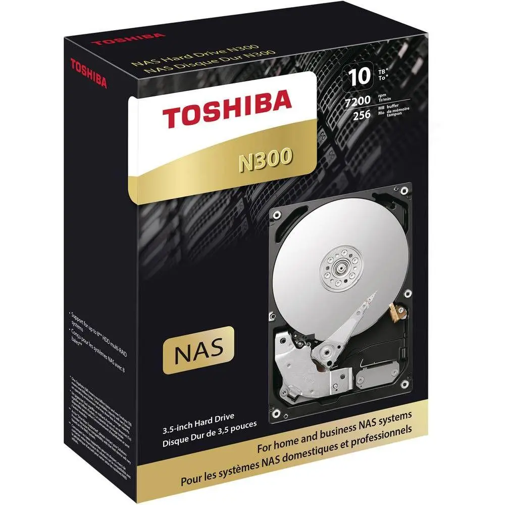 Dysk Toshiba N300 HDWG11AEZSTA 10TB 3,5"