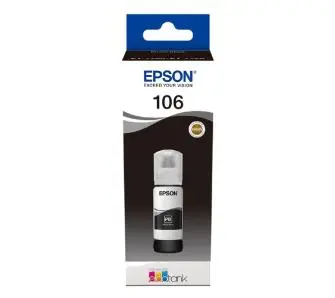 Tusz Epson EcoTank 106 C13T00R140 Czarny foto 70 ml