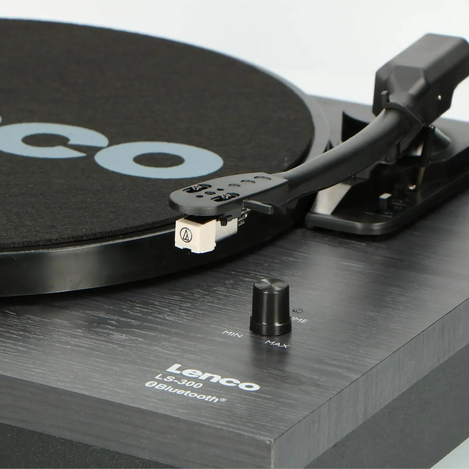 Gramofon Lenco LS-300BK Automatyczny Napęd bezpośredni Przedwzmacniacz Bluetooth Czarny + głośniki