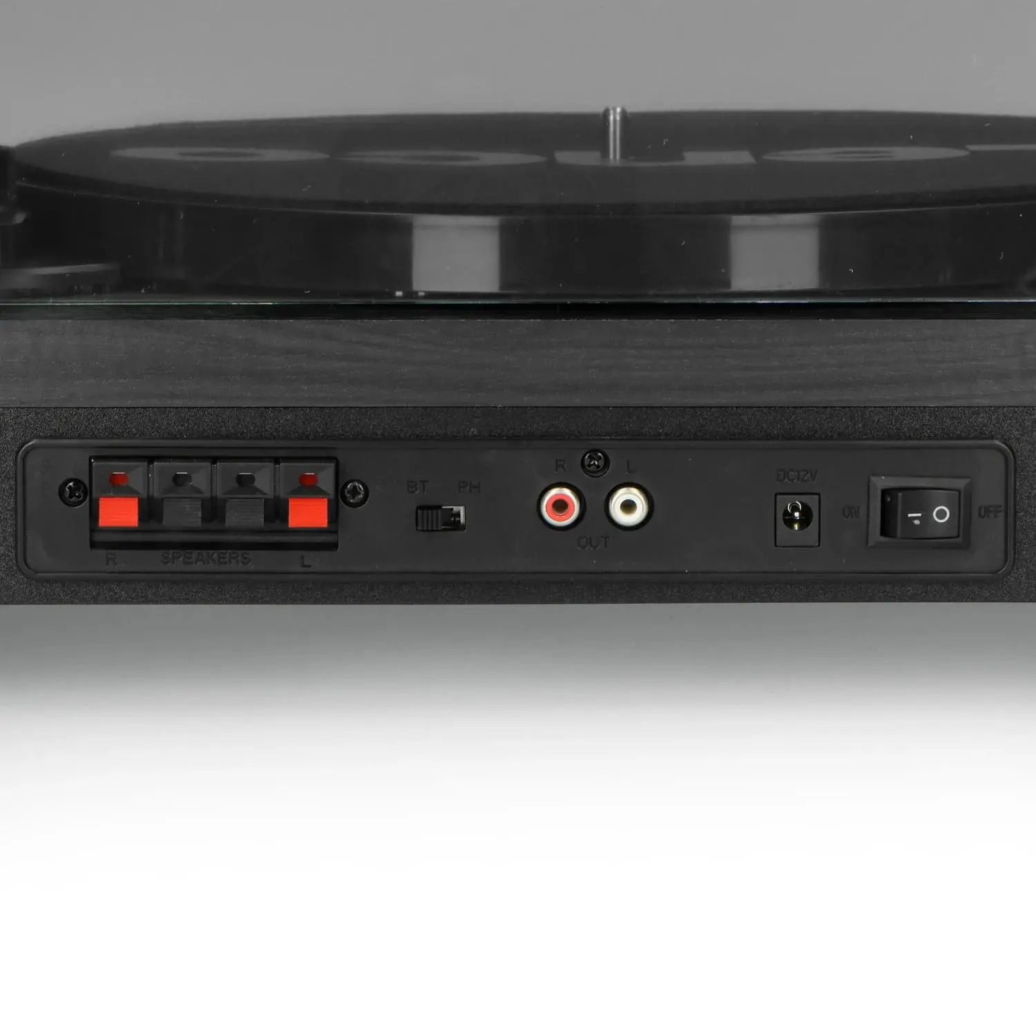 Gramofon Lenco LS-300BK Automatyczny Napęd bezpośredni Przedwzmacniacz Bluetooth Czarny + głośniki