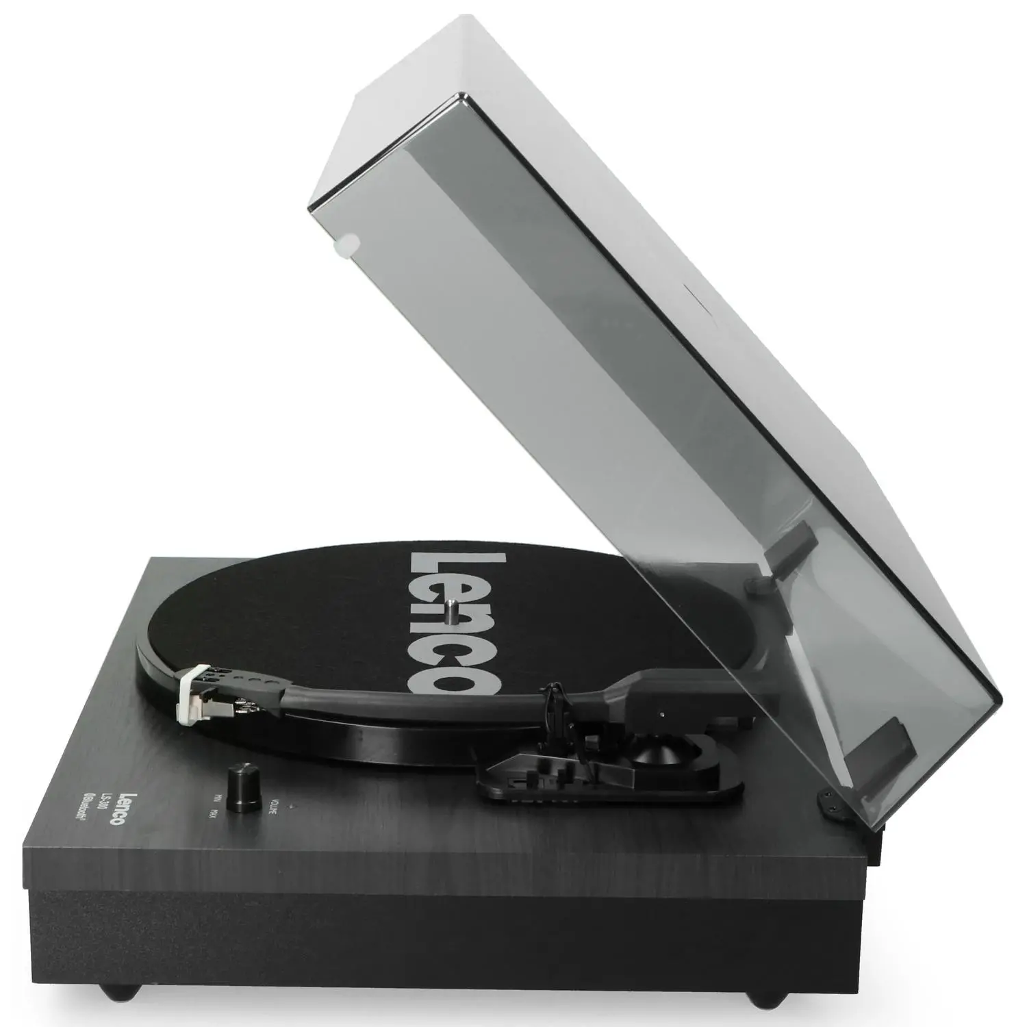 Gramofon Lenco LS-300BK Automatyczny Napęd bezpośredni Przedwzmacniacz Bluetooth Czarny + głośniki