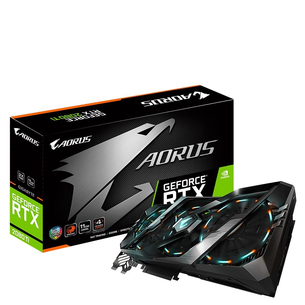 Gigabyte AORUS GeForce RTX 2080 Ti 11GB GDDR6 352 bit