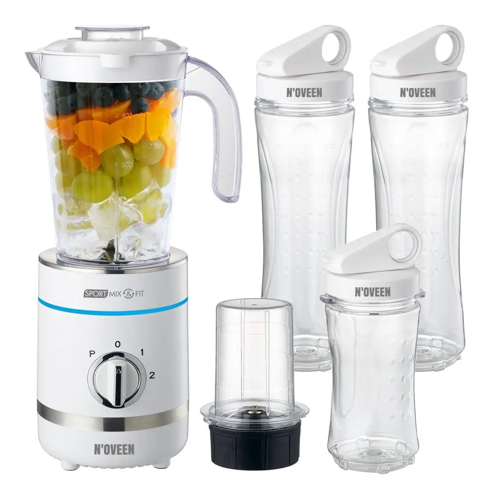N'oveen Sport Mix & Fit SB2100 X-Line 0,8l Młynek 3 butelki
