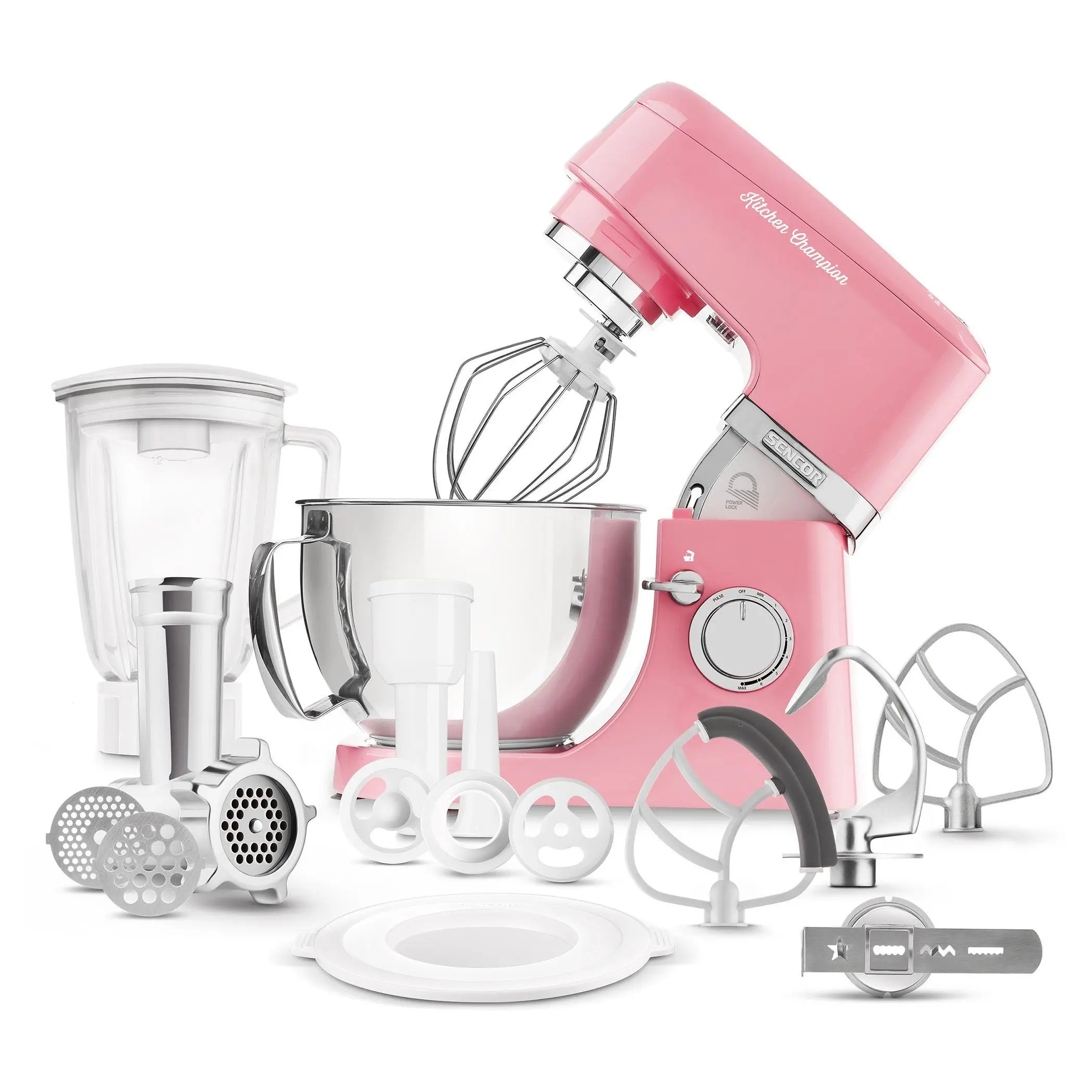 Robot planetarny Sencor STM 6354RD 1000W Maszynka do mielenia Blender kielichowy