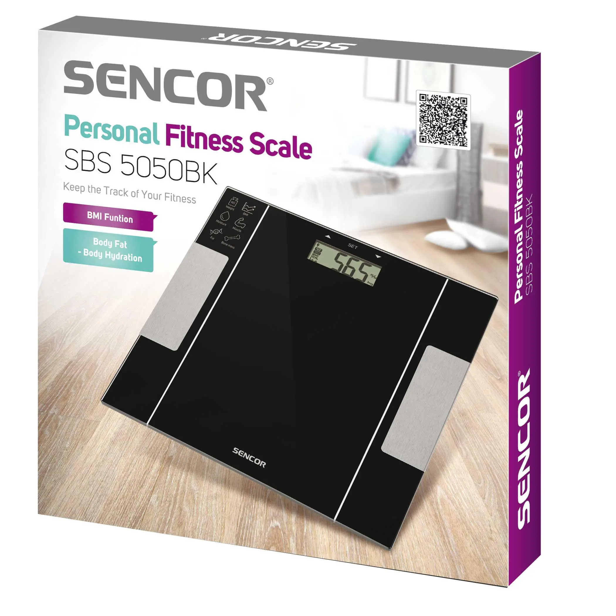 Waga Sencor SBS 5050BK 150kg