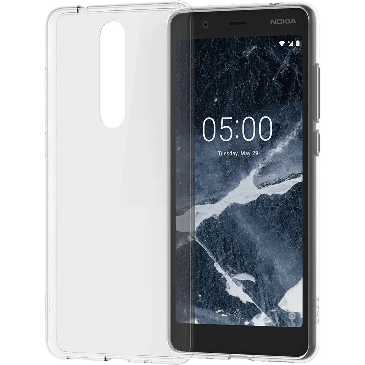 Etui Nokia 5.1 Clear Case CC-109 Przeźroczysty