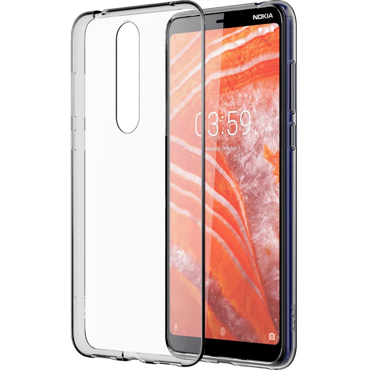 Nokia 3.1 Plus Clear Case CC-131 (przeźroczysty)