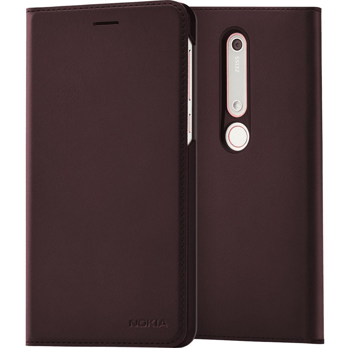 Nokia 6.1 Flip Cover CP-308 (czerwony)