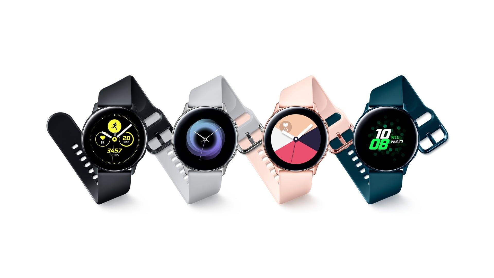 Smartwatch Samsung Galaxy Watch Active (srebrny)