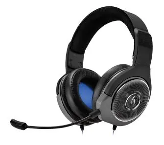 Słuchawki przewodowe z mikrofonem PDP Afterglow AG6 Nauszne Czarny