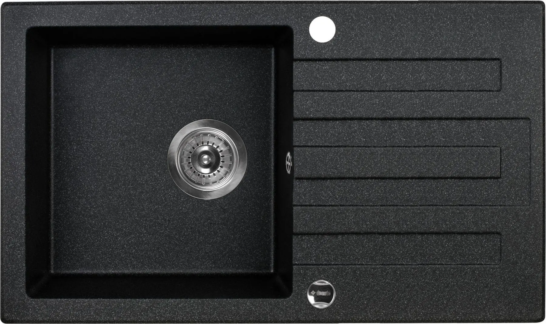 Zlewozmywak Deante LIMA ZRL 2113 Granitowy Grafitowy