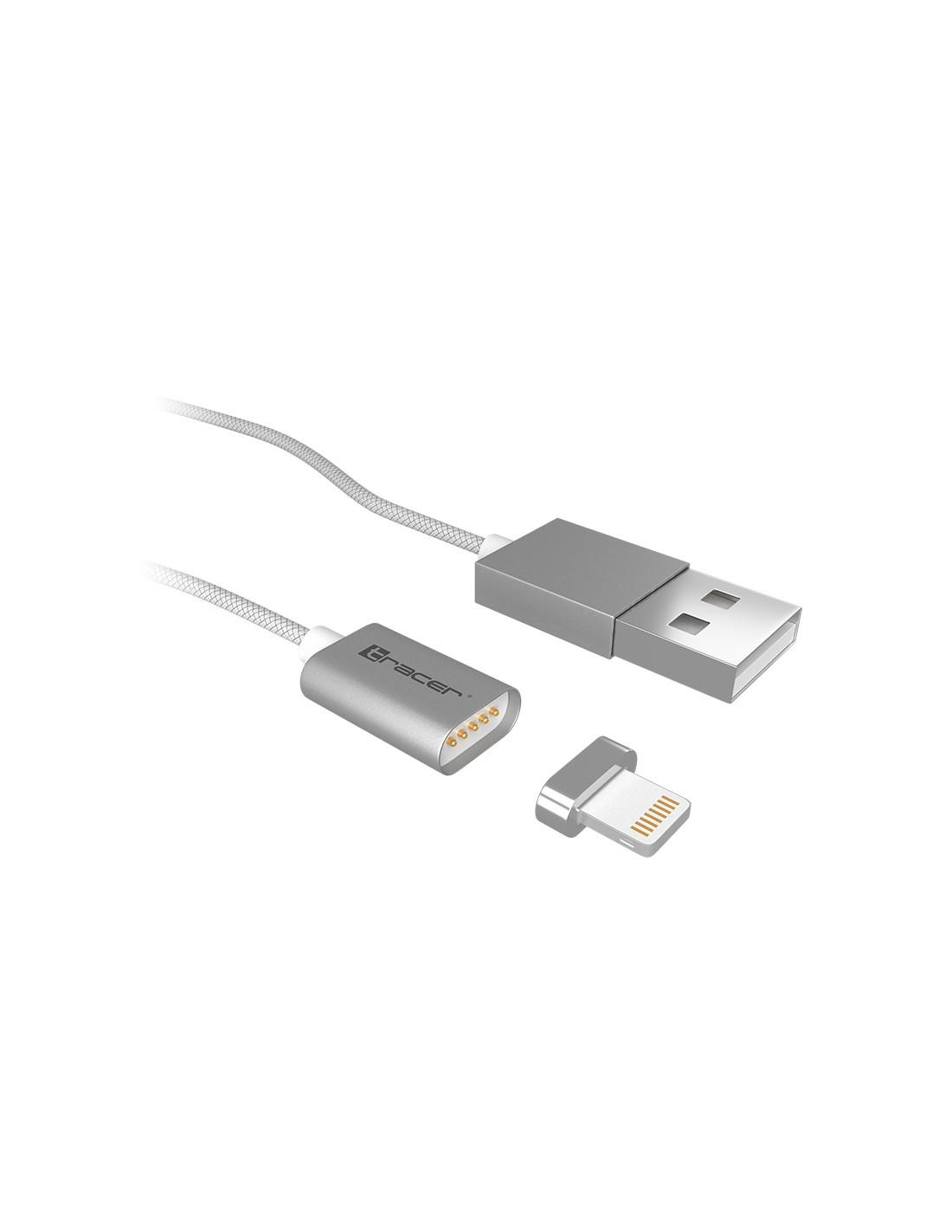 Kabel Tracer magnetyczny USB 2.0 lightning 1m